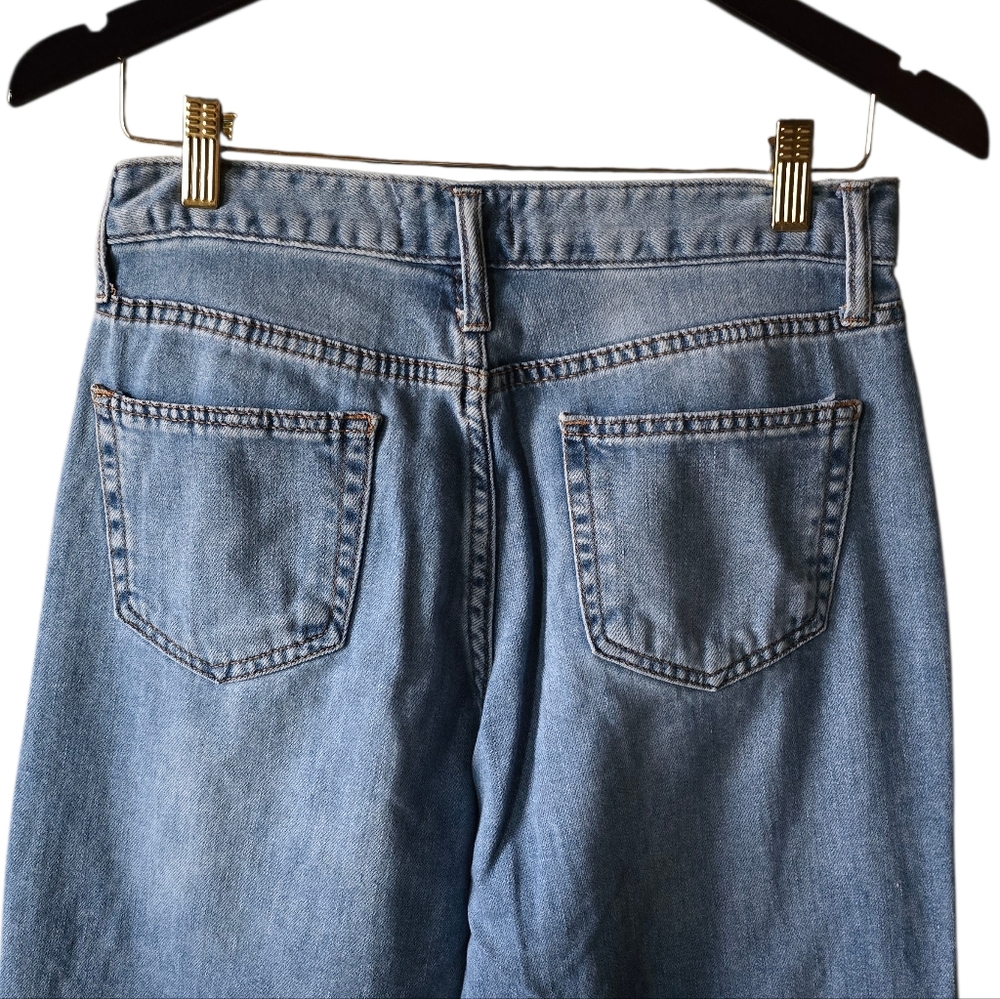 OAT NYC Baby Wide Leg Jeans in Bello Light Wash Size 27 - Picture 5 of 5